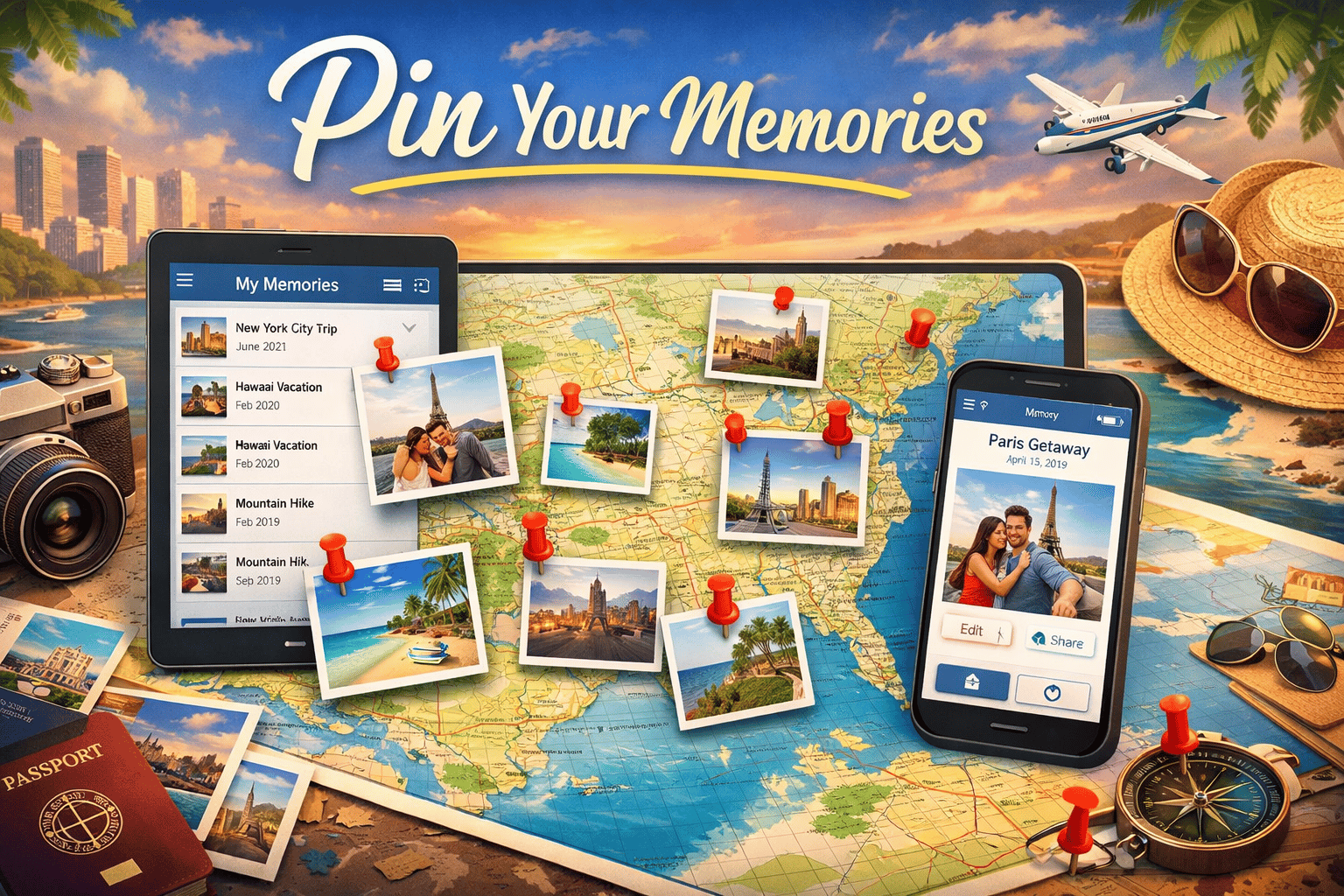 Pin Your Memories